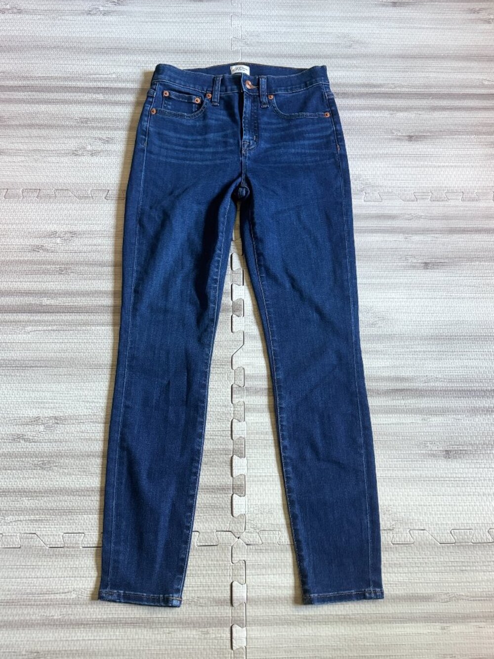 J.Crew Women's 9" Mid-Rise Toothpick Jean